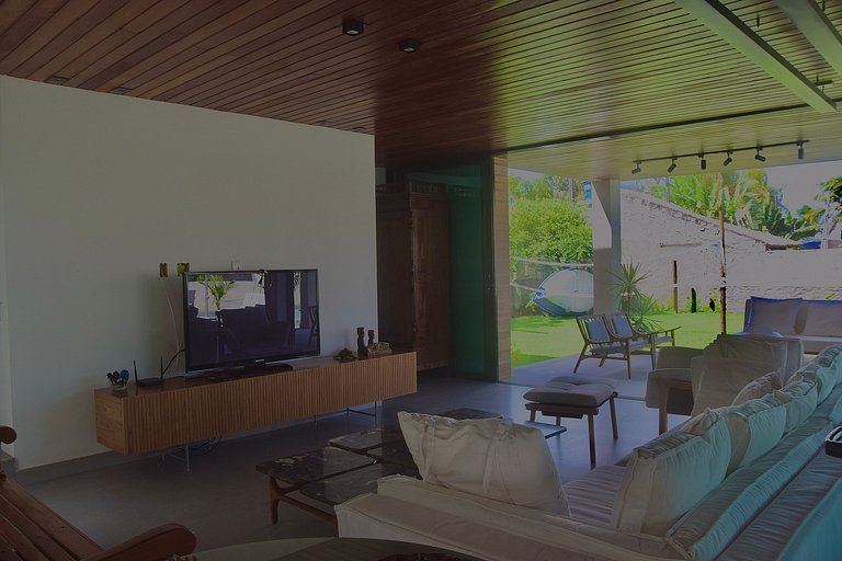 Casa alto padrão em Serrambi com rooftop exclusivo