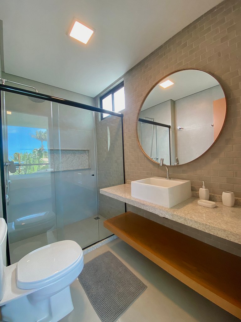 Casa alto padrão em Serrambi com rooftop exclusivo
