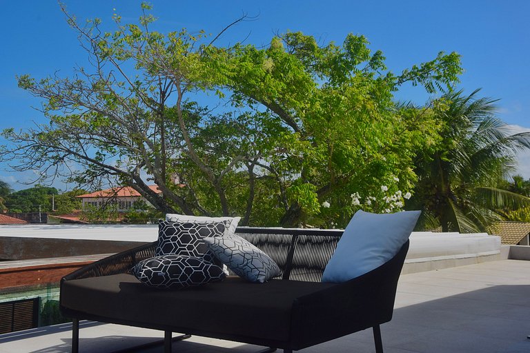 Casa alto padrão em Serrambi com rooftop exclusivo
